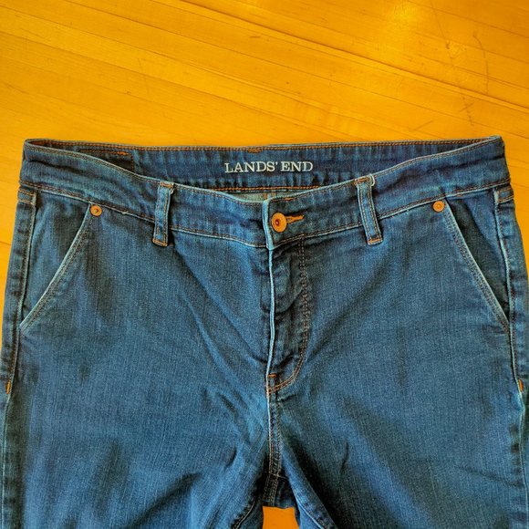 Lands End Midrise Trouser Jean - Picture 2 of 3